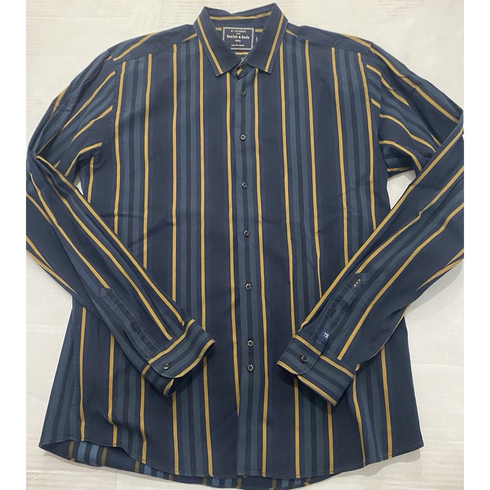 Scotch & Soda Men's Slim Fit Dress Shirt. XXL
